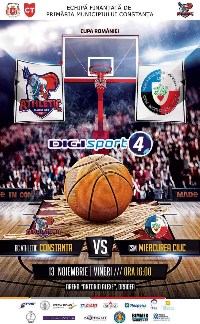 BC Athletic Constanta vs. CSM Miercurea Ciuc 13.11.2020 1