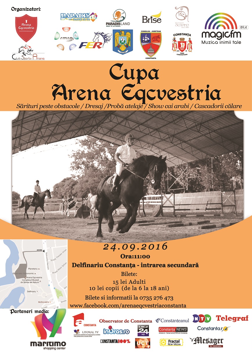 Afis Cupa Arena Ecvestria